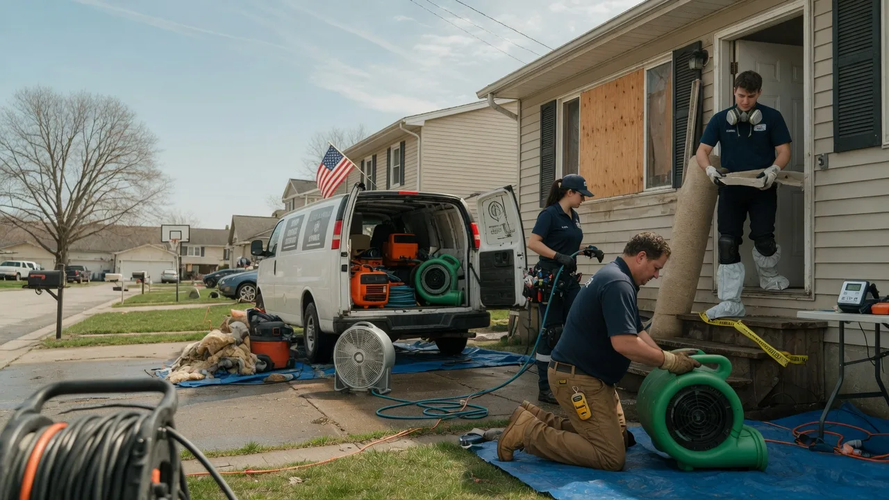 Water Damage Restoration in Midland, IN near me